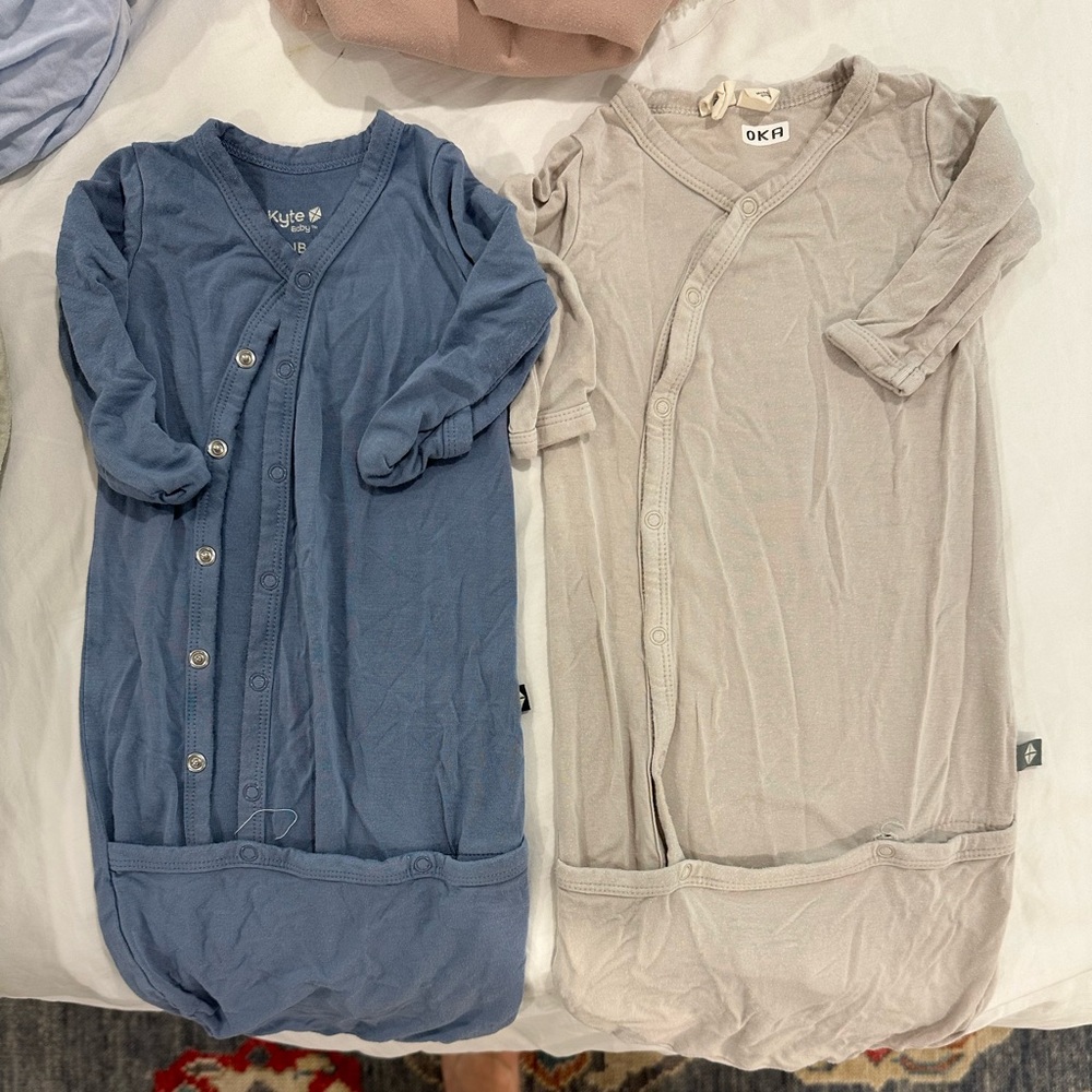Kyte Baby Bundler Gown set - Newborn size